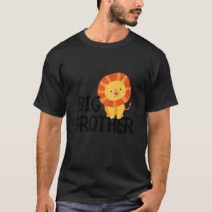 T-shirt Enfants Big Brother Cute Lion Animal Meilleur Bro