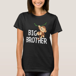 T-shirt Enfants Big Brother Singe Animal Meilleur Bras Jam