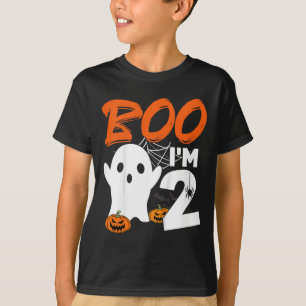 T-shirt Enfants Boo Im 2 Halloween Costume Anniversaire Dé