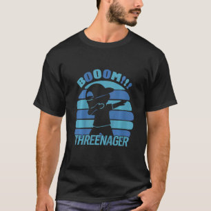 T-shirt Enfants Boom Trois Anniversaire 3 Anniversaire