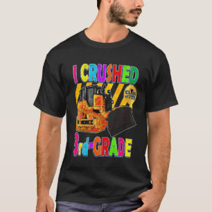 T-shirt Enfants Bulldozer I broyé 3e grade Enfants Graduat
