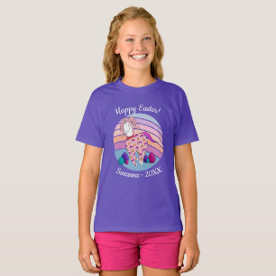 T-shirt Enfants Bunny de Pâques Unicorne dans Bunny Suit B