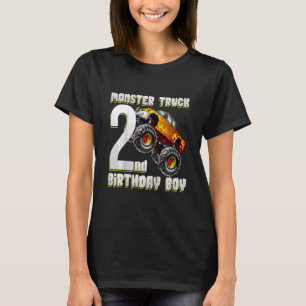 T-shirt Enfants Camion Monster 2e anniversaire 2 ans Anniv