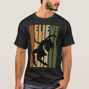 T-shirt Enfants Camouflage Rétro Danse Motivant Croire Pra
