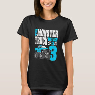 T-shirt Enfants Ce Chauffeur De Camion Monster Est 3 Anniv