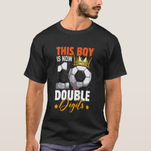 T-shirt Enfants Ce Garçon Maintenant 10 Chiffres Double Fo