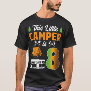 T-shirt Enfants Ce Petit Camping Est 8 Camp Lover 8E Campi