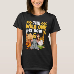 T-shirt Enfants Ce Sauvage Un Est Maintenant 6 Zoo Safari