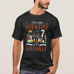 T-shirt Enfants Ce scientifique fou est 7 Expérimentons la