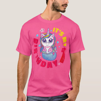 T-shirt Enfants C'est mon 1er anniversaire Joyeux 1 an Uni