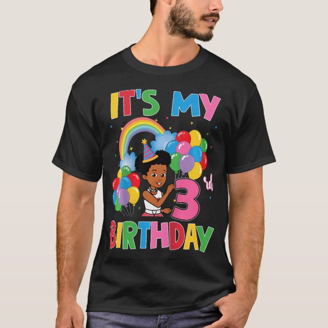 T-shirt Enfants C'Est Mon 3E Anniversaire Gracie'S Corner  (Devant)