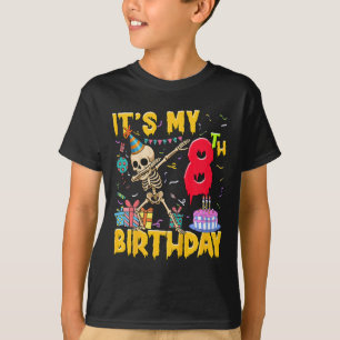 T-shirt Enfants C'est mon 8e anniversaire fête Halloween S