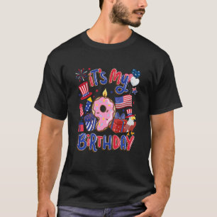 T-shirt Enfants C'est mon aigle d'anniversaire 9 4 juillet