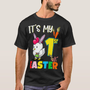 T-shirt Enfants C'est mon premier anniversaire de Pâques 