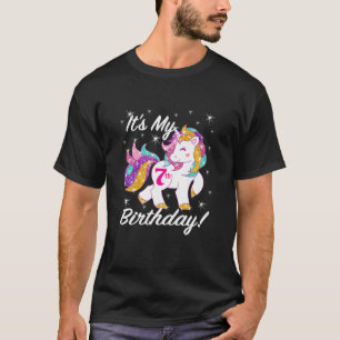 T-shirt Enfants C'est My 7Th (7 Year old) Birthday Girl Un
