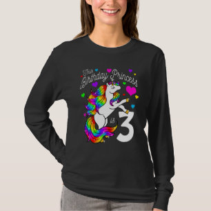 T-shirt Enfants Cet Anniversaire Princesse Est 3 3e Partie