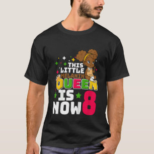 T-shirt Enfants Cette Petite Reine Melanin Est Maintenant 