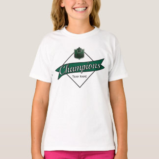 T-shirt Enfants Champions Personnalisés Graphique Diamant