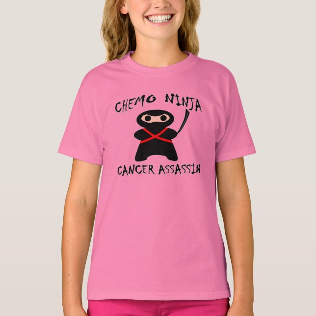 T-shirt Enfants Chemo Ninja (Devant)