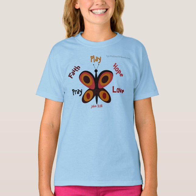 T-shirt Enfants chrétiens (Devant)