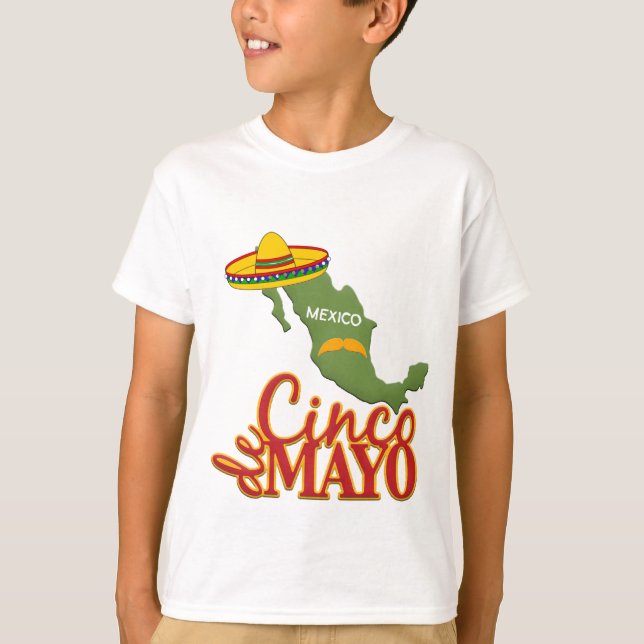T-shirt Enfants Cinco de Mayo (Devant)