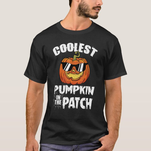 T-shirt Enfants Citrouille le plus frais dans le Patch Hal (Devant)
