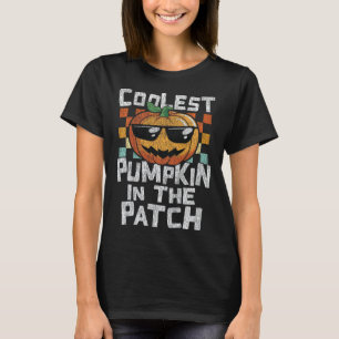 T-shirt Enfants Citrouille le plus frais dans le Patch Tod