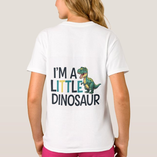 T-shirt enfants conception dinosaure (Dos)