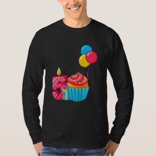 T-shirt Enfants Cupcake 5e anniversaire Cinquième 5 ans An