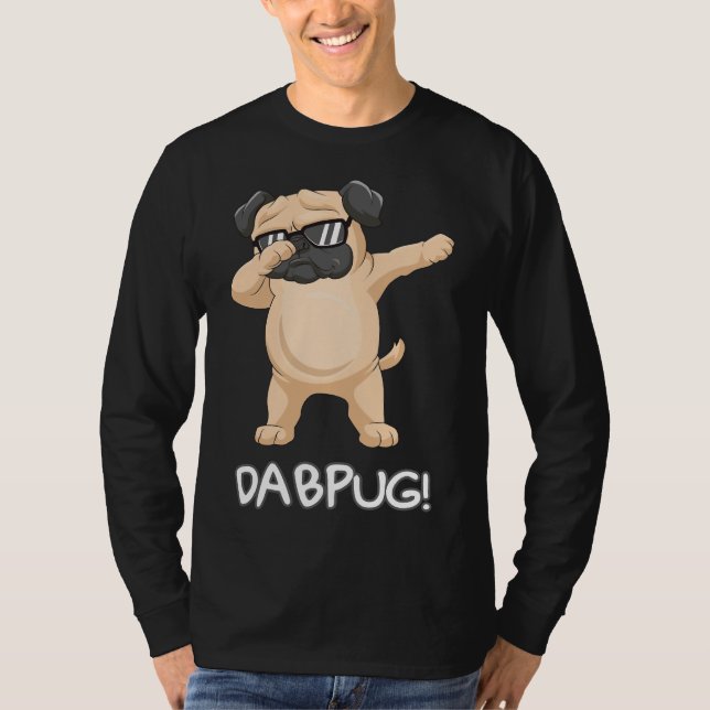 T-shirt Enfants Dabbing Dabbing carlin Cadeau Lunettes de  (Devant)