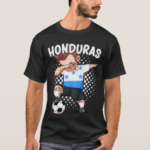 T-shirt Enfants Dabbing joueur de football Honduras Soccer