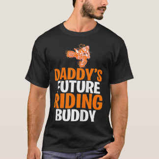 T-shirt Enfants Daddy Future Équitation Buddy Motocross En