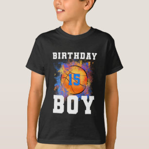 T-shirt Enfants de 15 ans 15e anniversaire Garçon Annivers