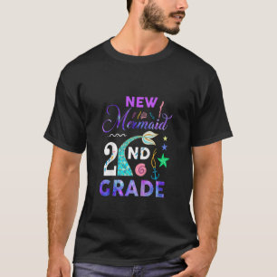 T-shirt Enfants de 2e année Mermaid Cute Girls Princess Se