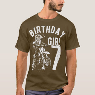 T-shirt Enfants de 7 ans Enfant Anniversaire filles Dirt b