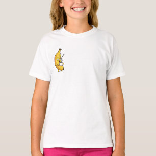 T-shirt Enfants de banane endormie buvant du café du matin