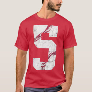 T-shirt Enfants De Baseball 5e Anniversaire Cadeau Pour Ga