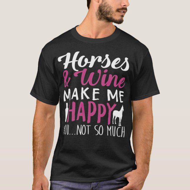 T-shirt Enfants de courses hippiques et de chevaux (Devant)