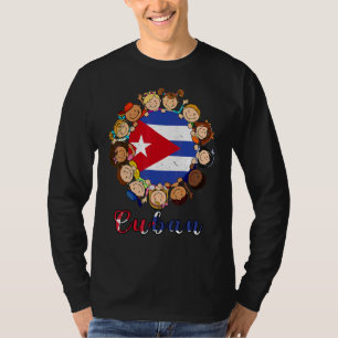 T-shirt Enfants de Cuba Cubanita Patrimoine hispanique Dra