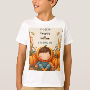 T-shirt Enfants De La Ferme Notre Petit Citrouille En Tour