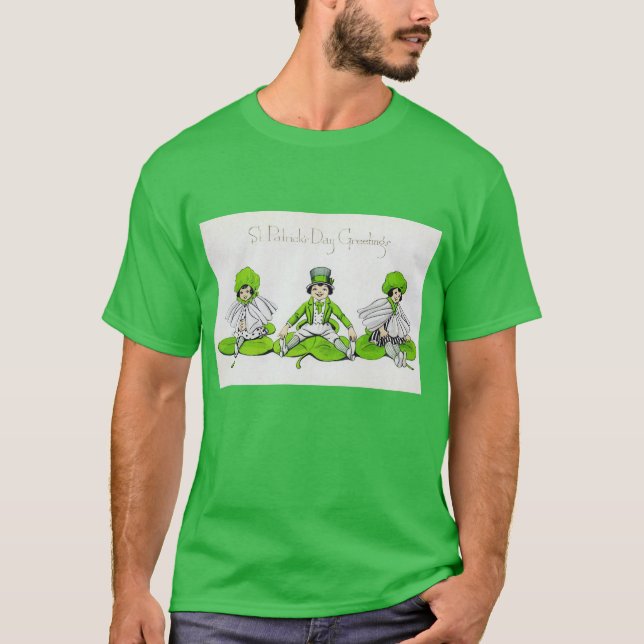 T-shirt Enfants de la Saint Patrick, Vintage (Devant)