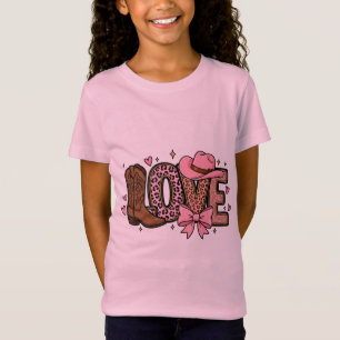 T-Shirt Enfants de la Saint-Valentin occidentale