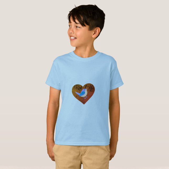 T-shirt Enfants de la vie BIrd (Devant entier)