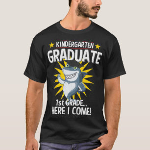 T-shirt Enfants de maternelle Graduation s 2019 requin Gra