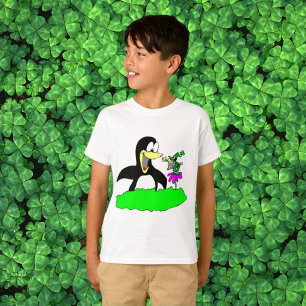 T-shirt Enfants de Penguin et Leprechaun
