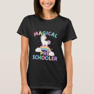 T-shirt Enfants de retour à l'école Maternelle Licorne Mag