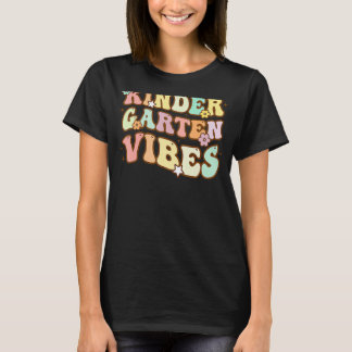 T-shirt Enfants de retour à l'école Maternelle Vibes Thé é