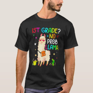 T-shirt Enfants de retour à l'école sans problème Lama gar