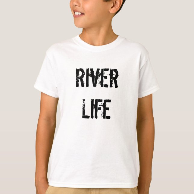 T-shirt Enfants de River Life (Devant)