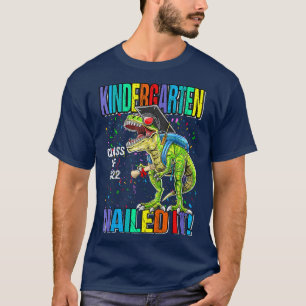 T-shirt Enfants Dernier Jour De L'École Pré-K Dinosaures